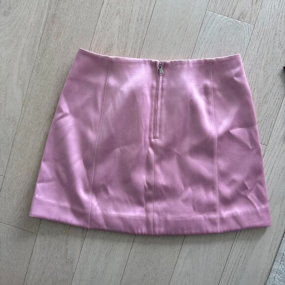 ARKET - Light Pink Satin Skirt - Picture 4 of 4